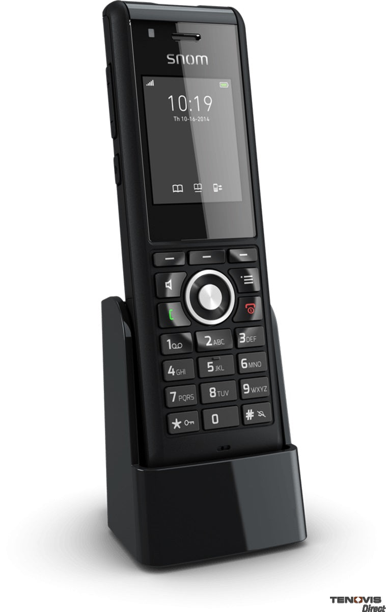 SNOM M85 Industrial DECT Handset, Wideband HD Audio Quality, Bluetooth Compadibility, TalkTime Up To 12 Hours