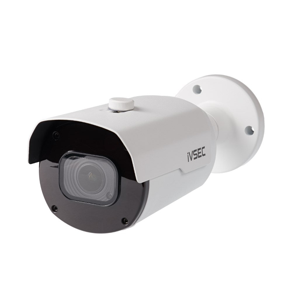 Gaming DesktopIVSEC BULLET IP CAMERA 8MP 2.8MM-12MM MOTORISED LENS 20FPS POE IP66 45M IR IVS