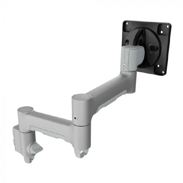 Atdec AWM-A46T Medium Swing Monitor Arm, Adjustable Tilt and Pan, Silver