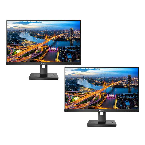 Gaming DesktopPhilips 242B1 + 243B1 Daisy Chain Solution Dual Monitor Bundle