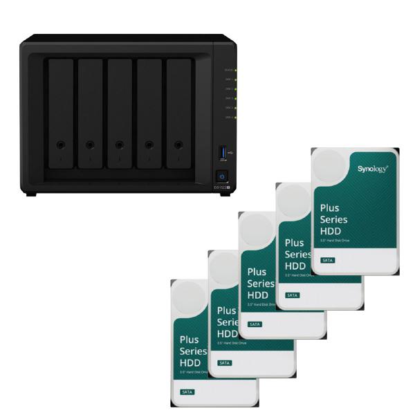 Synology Bundle Saver - DS1522+ x 1 + 5 x Synology Plus Drives 16TB