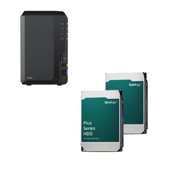 Synology Bundle 1x DS223 + 2x Syn 8TB