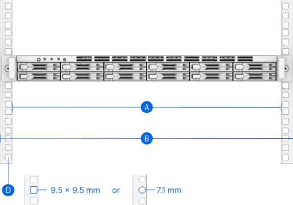 Synology Rail Kit RKS-01 - Sliding rack rails for Synology rackmount servers ( FS2500)