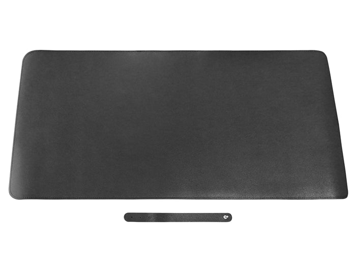 Gaming DesktopBrateck MP07-5-B Large PVC Leather Mouse Pad Black