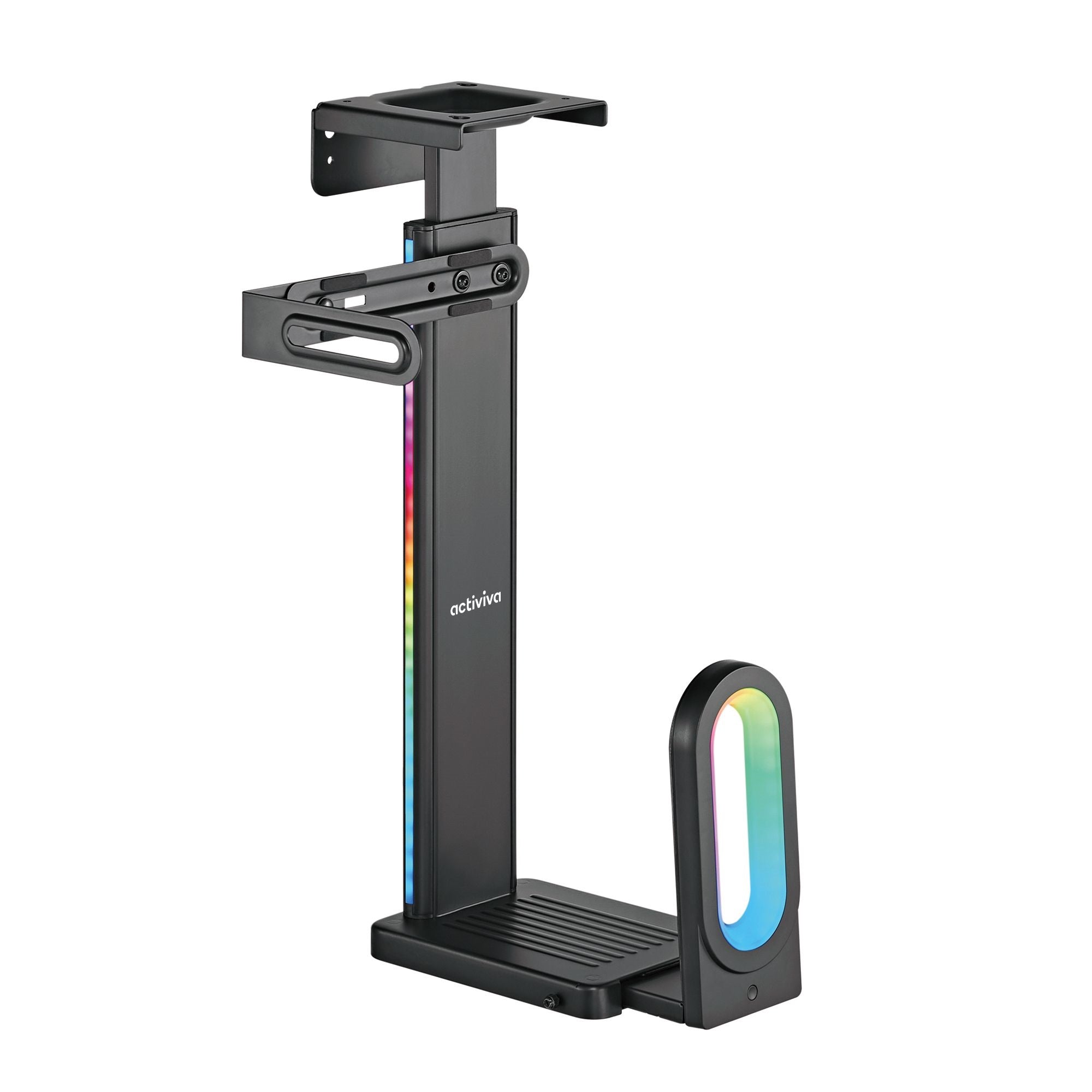 Gaming Desktopmbeat® activiva RGB Ultra-Wide Adjustable Wall & Under-Desk Gaming PC Mount