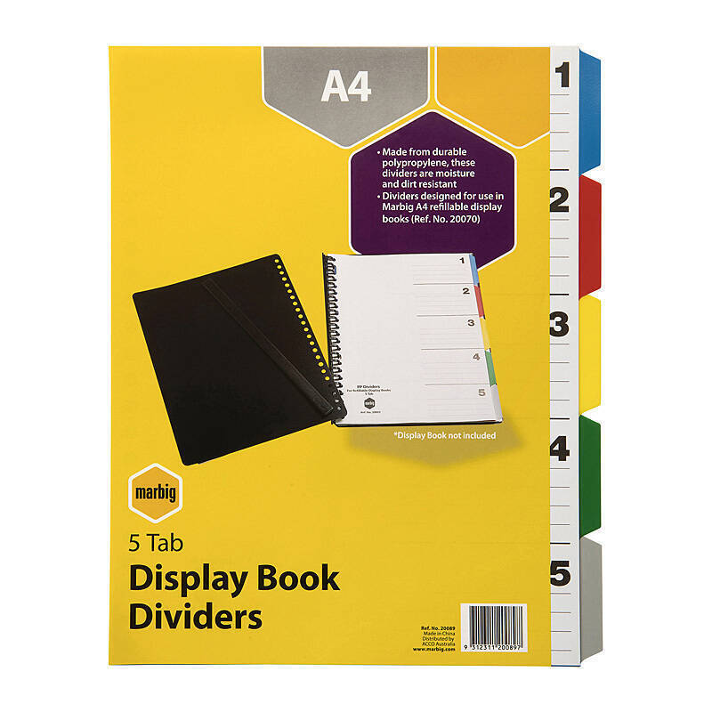 Gaming DesktopMbg Dividers D/Book PP A4 5Tab