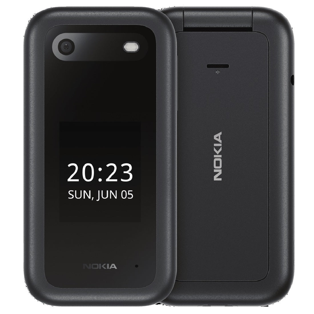 Nokia 2660 Flip 4G 128MB - Black (1GF012HPA1A01)*AU STOCK*, 2.8', 48MB/128MB, 0.3MP, Dual SIM, 1450mAh Removable, 2YR