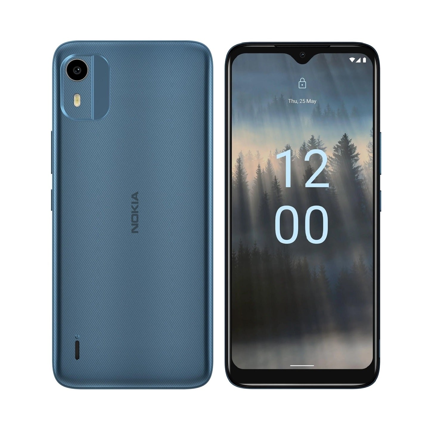 Nokia C12 4G 64GB - Dark Cyan (286809434)*AU STOCK*, 6.3', 2GB+2GB(Virtual RAM)/ 64GB, 8MP/5MP, Dual SIM, 3000mAh,2YR