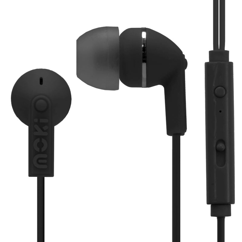 Gaming DesktopMoki Noise IsoEarbuds Mic Bk