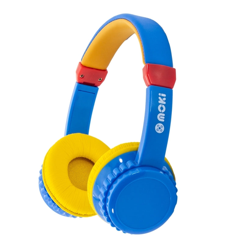 Gaming DesktopMoki Play Safe Headphone Bl/Yl