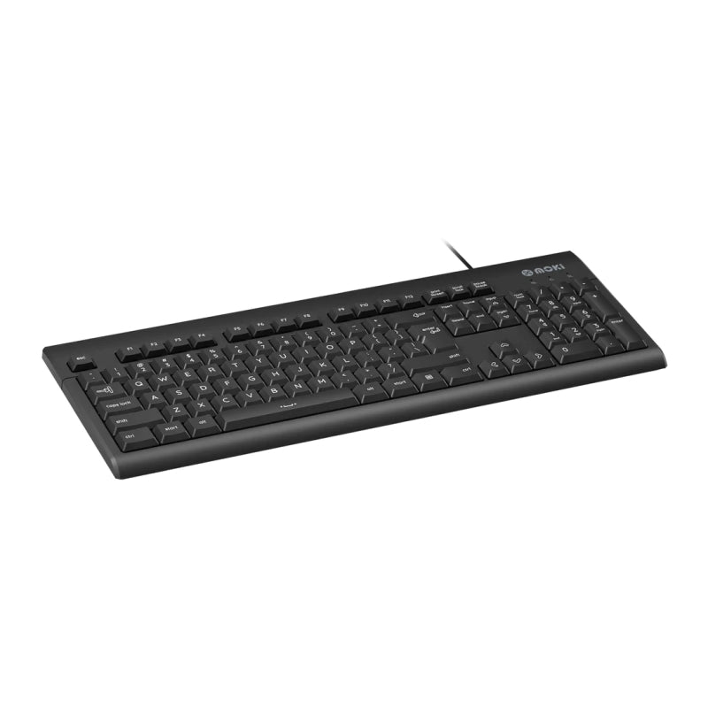 Gaming DesktopMoki Wired USB Keyboard Black