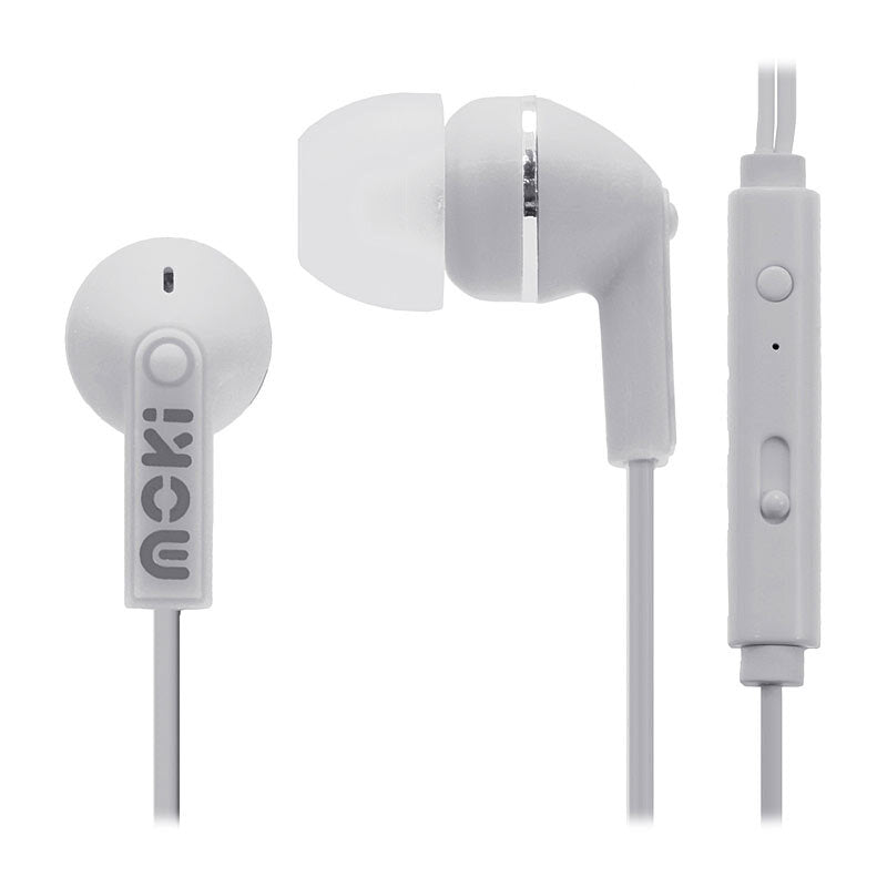 Gaming DesktopMoki Noise IsoEarbuds Mic Wh