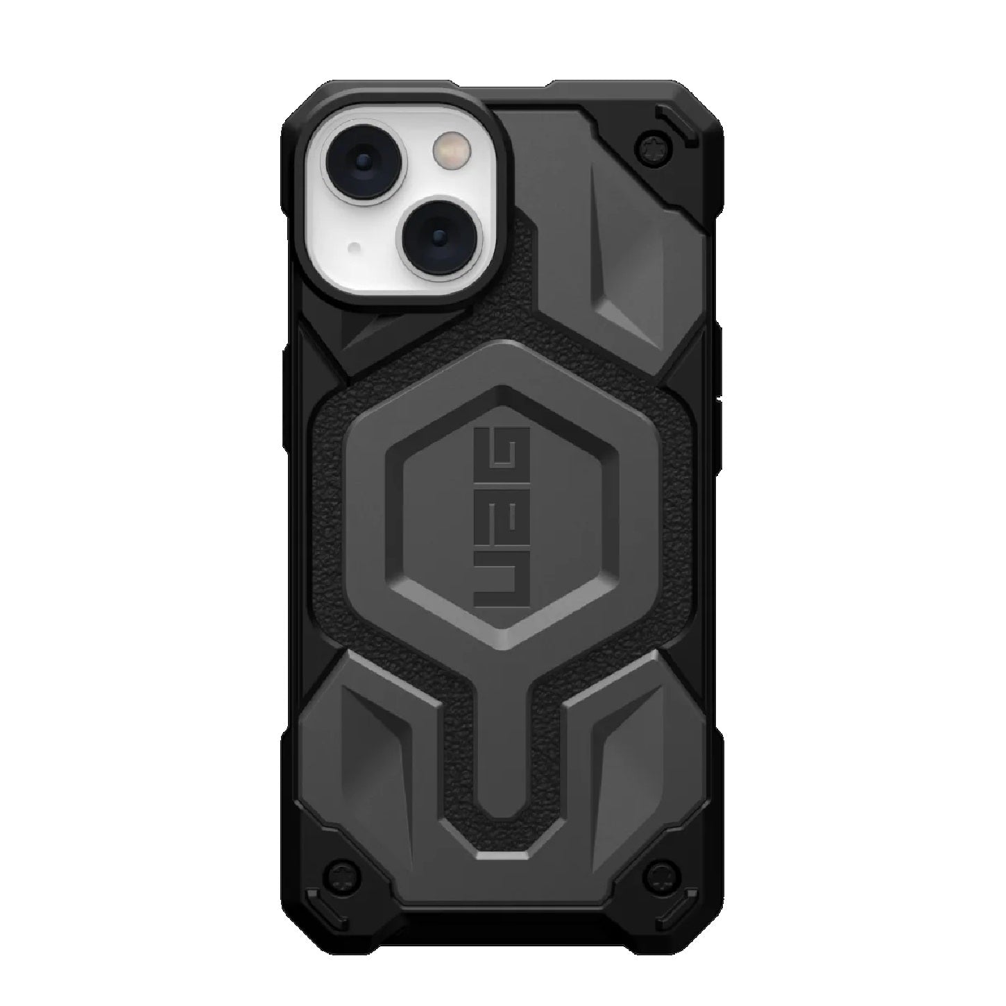 UAG Monarch Pro MagSafe Apple iPhone 14 Case - Silver (114028113333), 25ft. Drop Protection (7.6M),5 Layers Protection,Tactical Grip