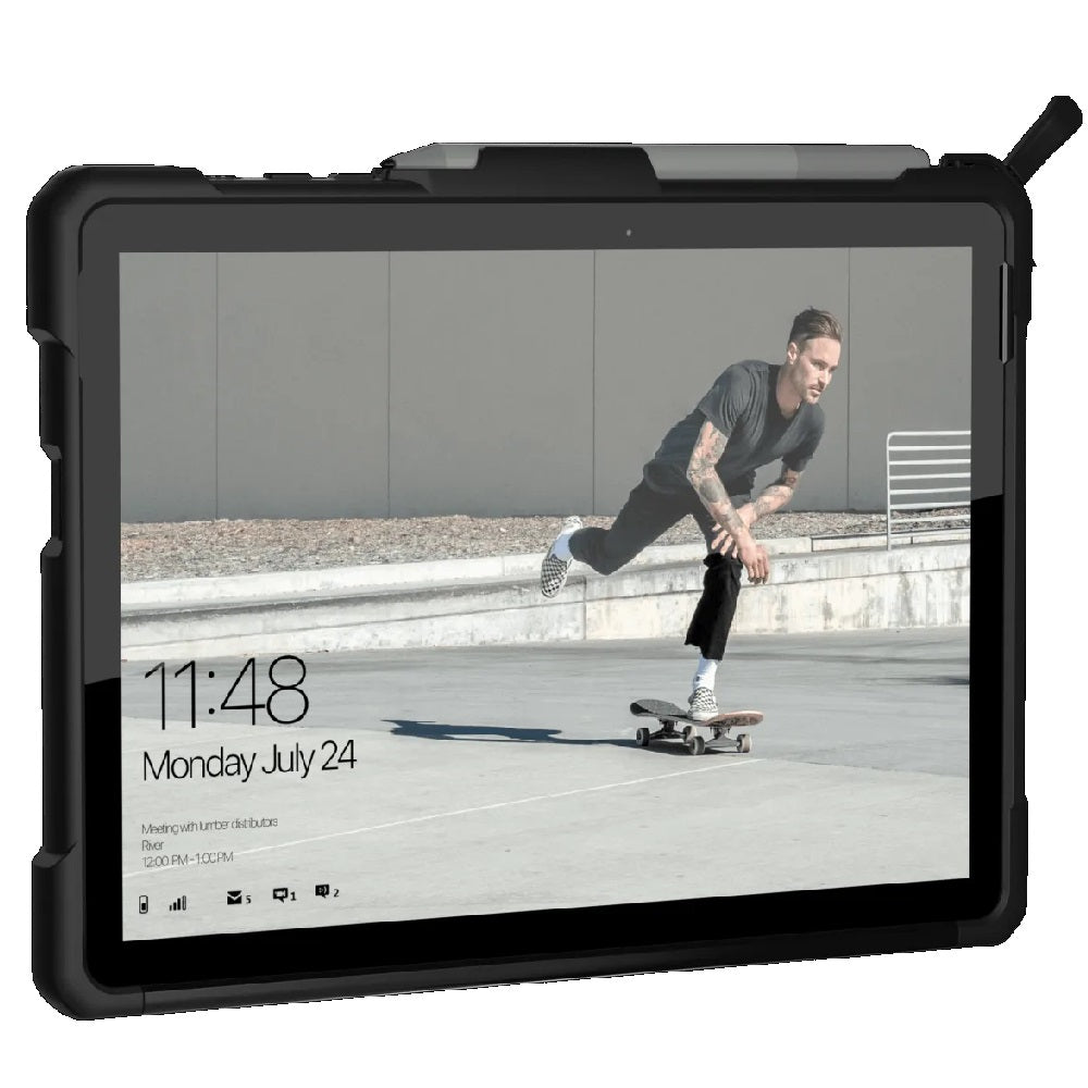 UAG Metropolis Microsoft Surface Go 4/ Go 3/ Go 2/ Go Case - Black(321076114040),DROP+ Military Standard,Raised Screen Surround,Tactical Grip