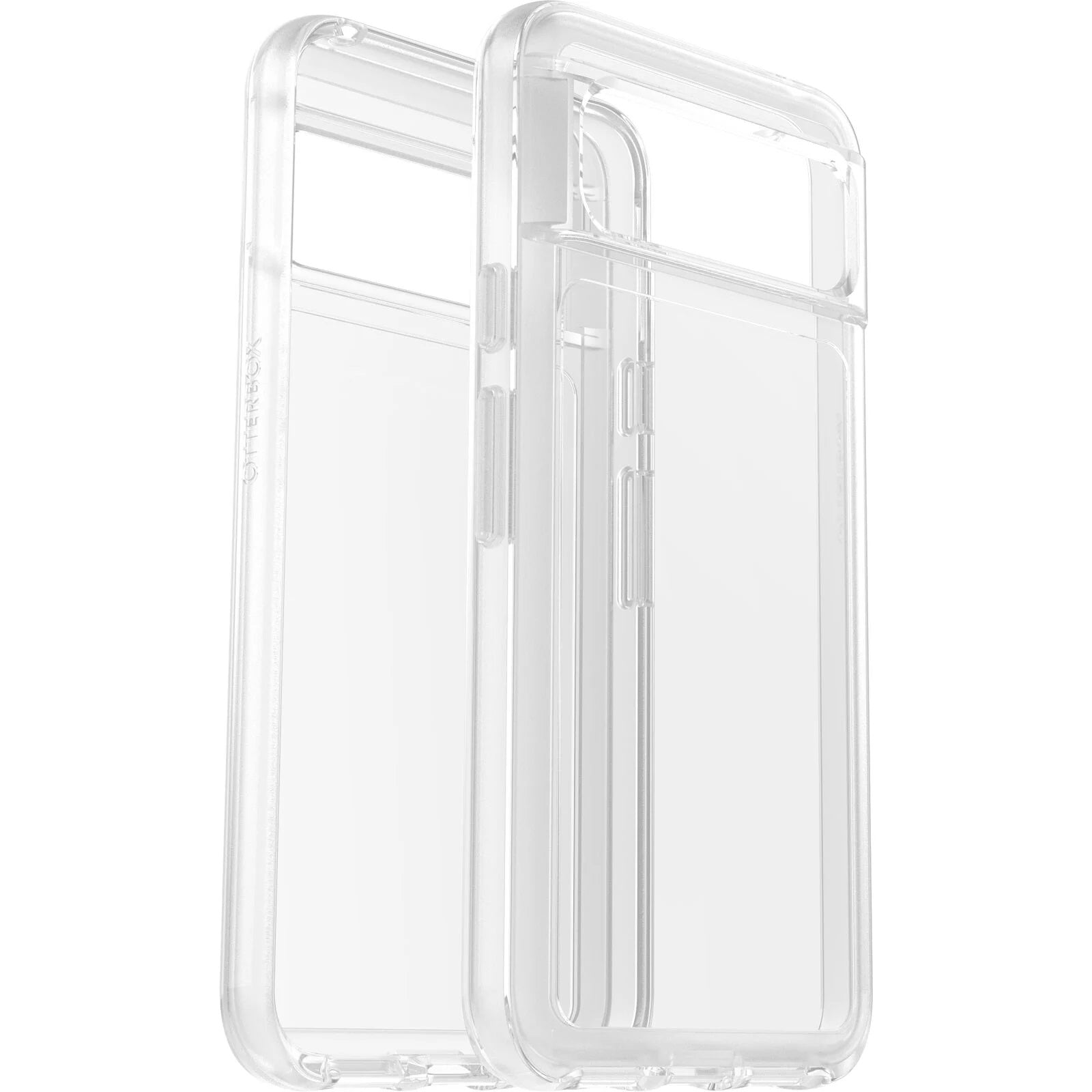 OtterBox Symmetry Clear Google Pixel 8 (6.2') Case Clear - (77-94207), DROP+ 3X Military Standard, Raised Edges, Ultra-Sleek, Reinforced Corners