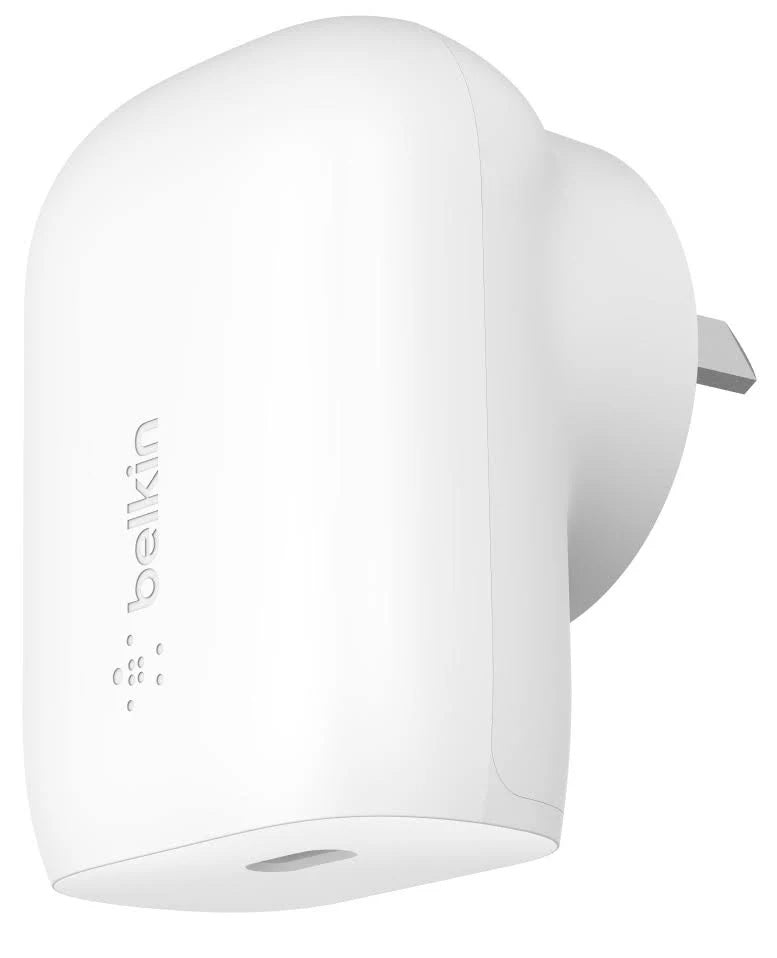 Belkin BoostCharge USB-C PD 3.0 PPS Wall Charger 30W - White