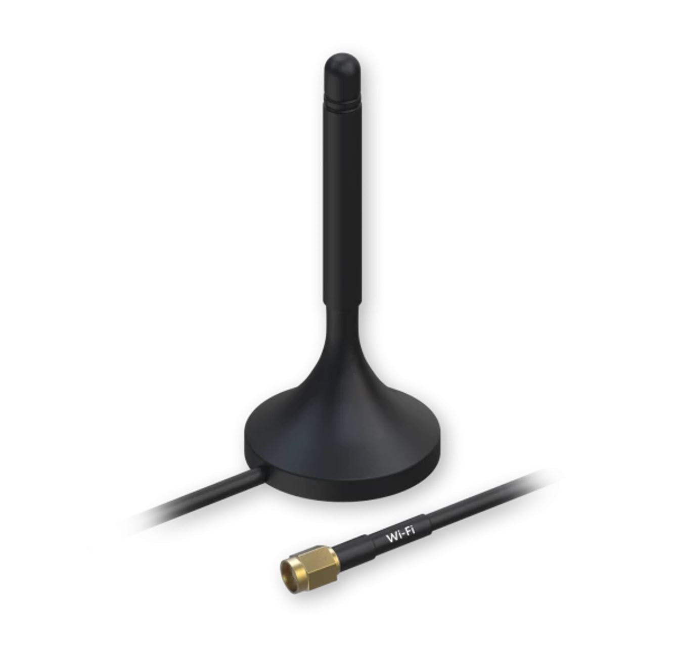 Gaming DesktopTeltonika WiFi Magnetic SMA Antenna - 2.4GHz 1.5m Cable Length