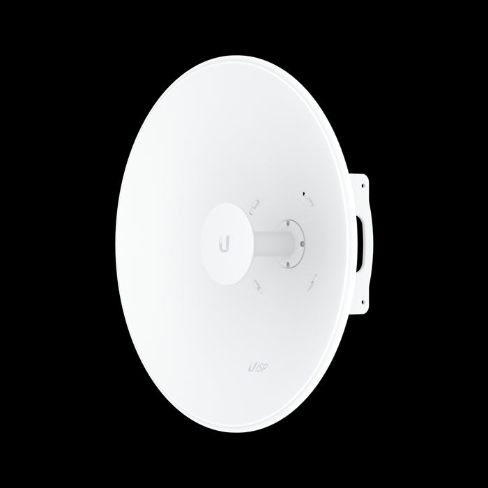 Ubiquiti UISP Dish, Point-to-point Dish Antenna,5.15-6.875 GHz Frequency Range, 30+ km PtP Link Range, Compatible AF 5XHD & RP 5AC,  2Yr Warr