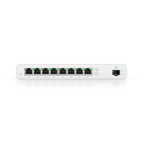 Ubiquiti UISP Router, Cloud Managed 8 GbE Port Router, 27V Passive PoE, 1x 1Gbps SFP, Built in Traffic Shaping, 110W PoE Availability,  2Yr Warr