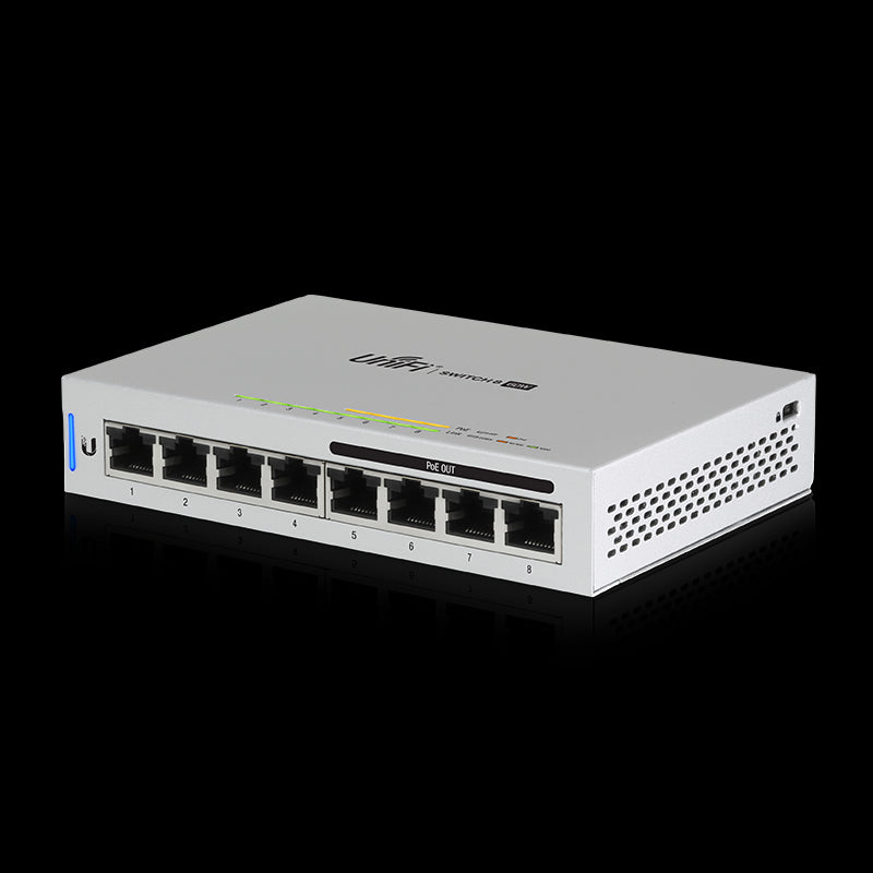 Gaming DesktopUbiquiti UniFi Switch 8-port 48W with 4 x 802.3af PoE Ports - Single Pack