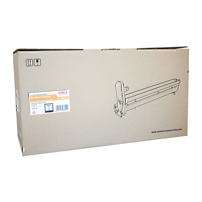 OKI Genuine EP Cartridge (Drum) Black for C810/830/MC860; 20,000 Pages