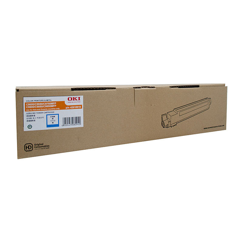 Gaming DesktopOKI Genuine Toner Cartridge For C9600/9800 Cyan; 15