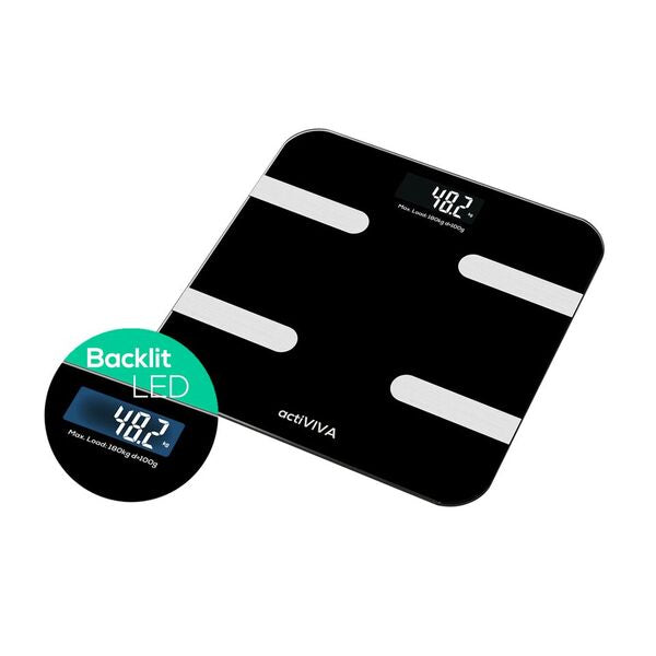 mbeat® 'actiVIVA' Bluetooth BMI and Body Fat Smart Scale with Smartphone APP