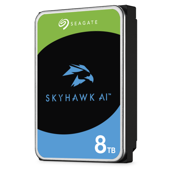 SEAGATE SKYHAWK 8TB SURVEILLANCE 180TB/YR 256MB CACHE 3YRS WARRANTY