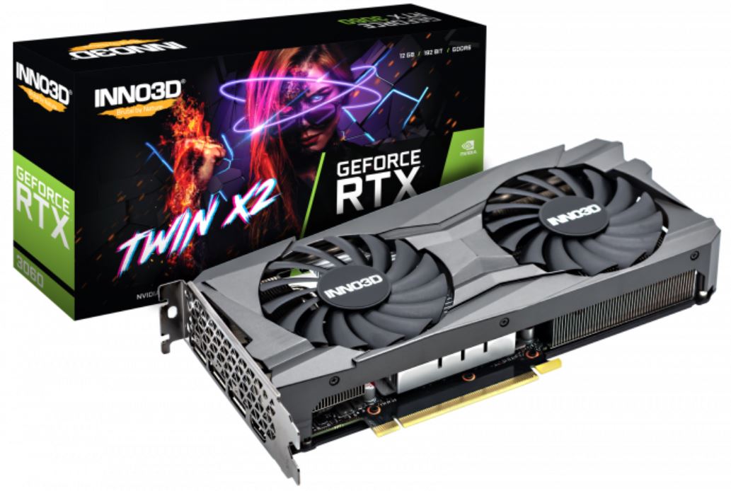 Gaming DesktopINNO3D nVidia GeForce RTX 3060 TWIN X2 12G GDDR6