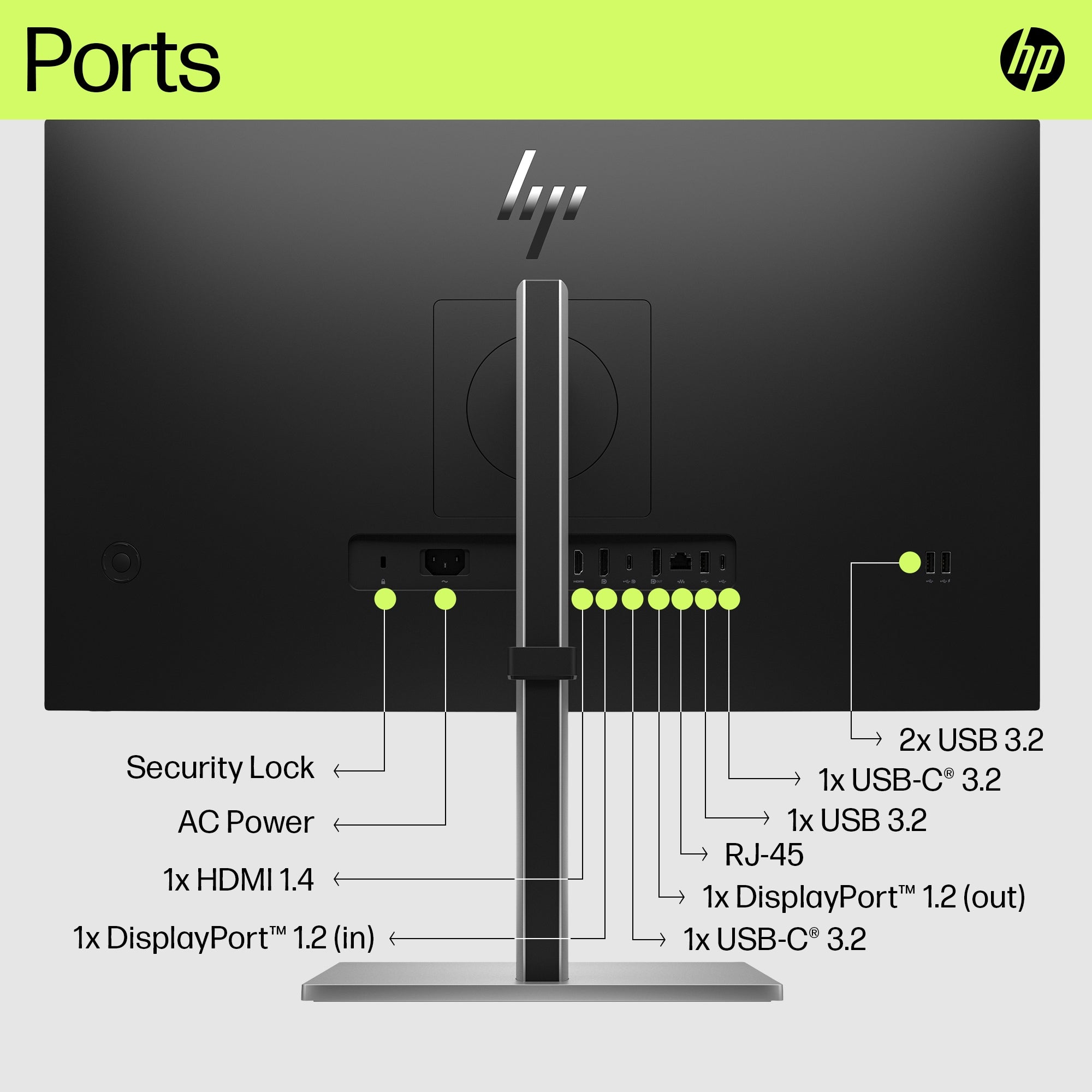 HP E27u G5 QHD USB-C Monitor