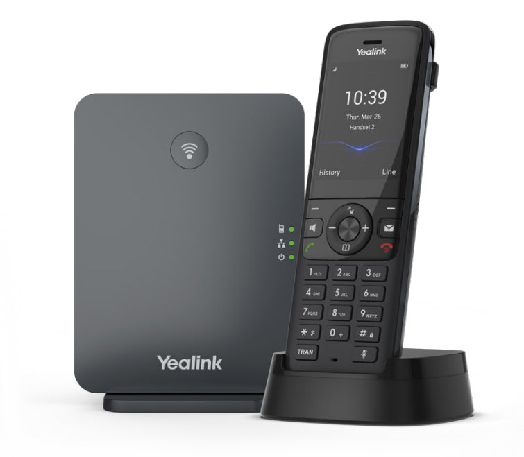 Yealink W78P IP phone Black TFT