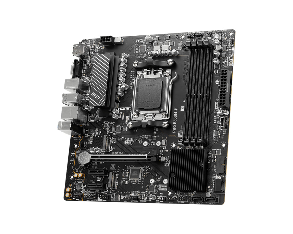 MSI PRO B650M-P motherboard AMD B650 Socket AM5 micro ATX