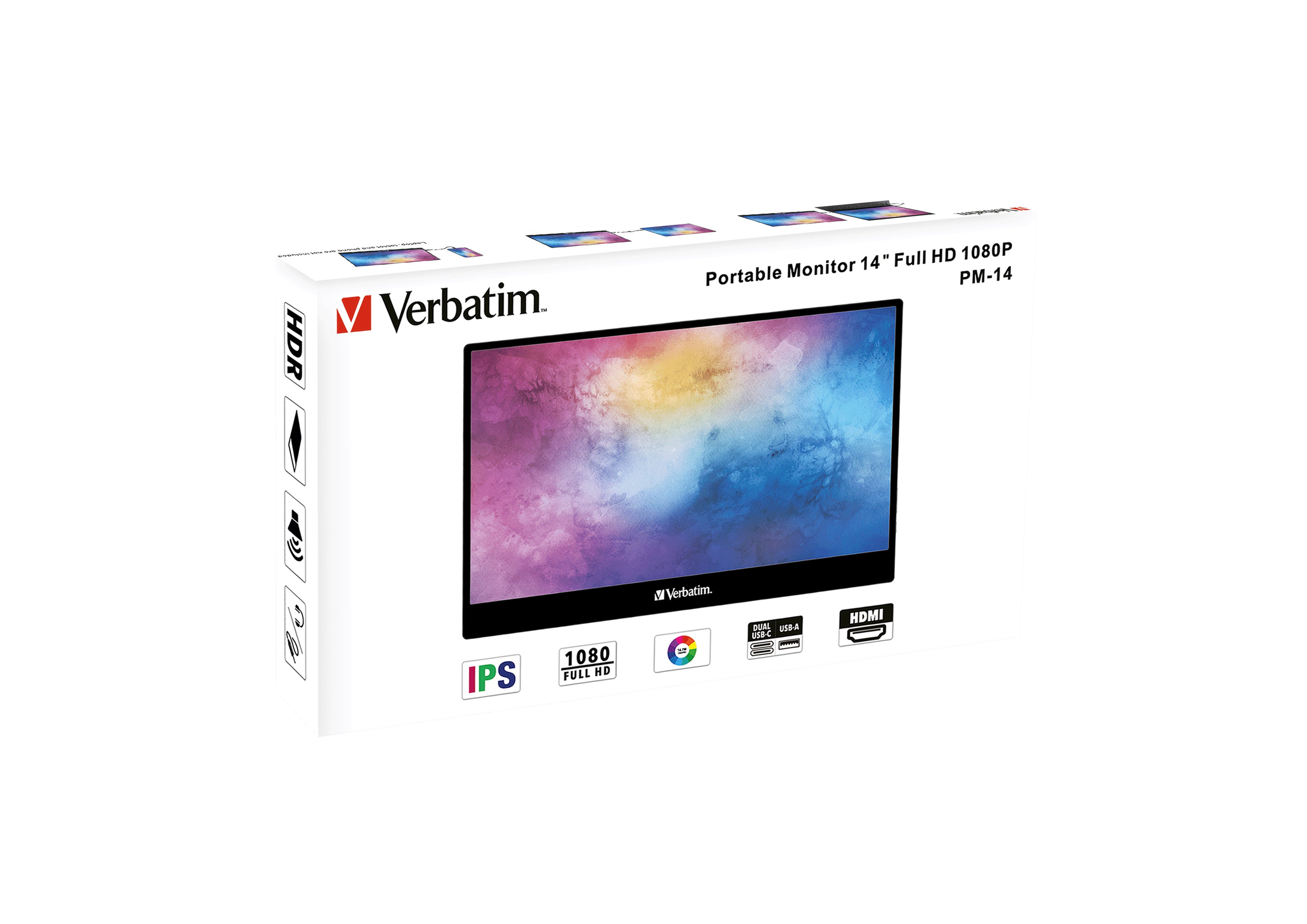 Verbatim 49590 computer monitor 35.6 cm (14