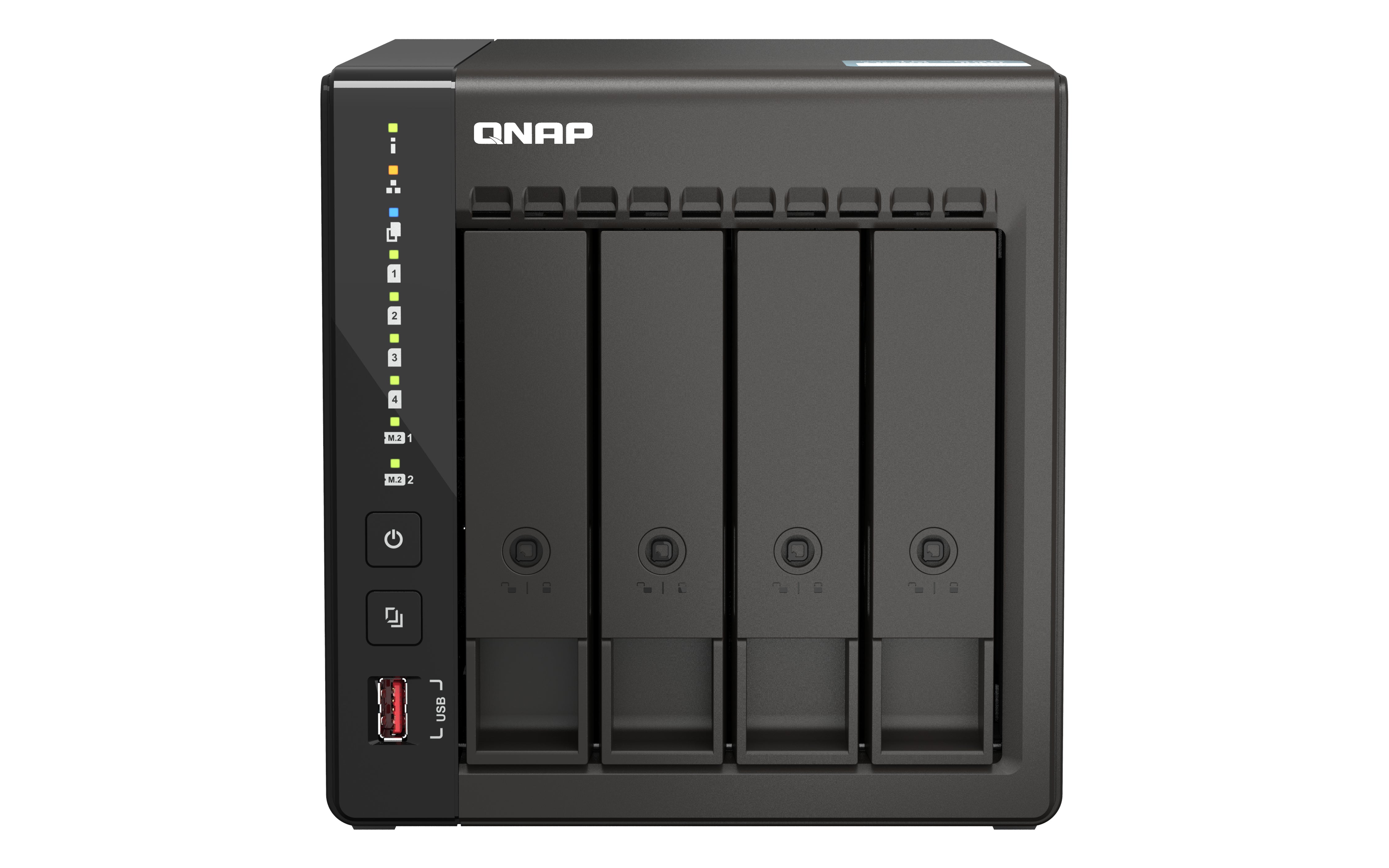 QNAP TS-453E NAS Tower Intel® Celeron® J6412 8 GB QNAP QTS Black