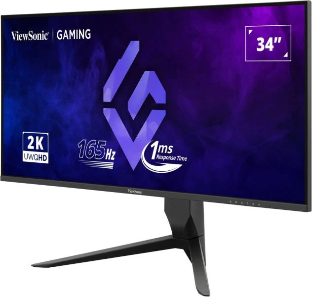 ViewSonic 34'  3440x1440, 165Hz, HDR10,  21:9, 1ms,  Office Gaming Ultra Wide Flat Monitor